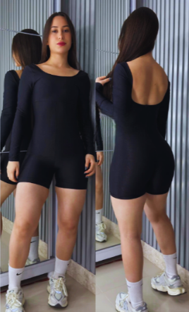 Macaquinho Velvet Fit