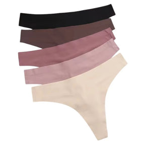 Kit 10 Calcinhas Fio Confortável Sem Costura Poliamida Não Marca